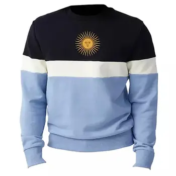Argentína Vlajka 3D Vytlačené T-Shirt