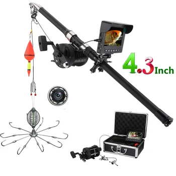 MAOTEWANG Podmorský Rybolov Video Kamera 4.3 Palcový Fishfinder 8 Ks IR LED Svetlá s Výbuchu Rybárske Háku Rybárske koliesko