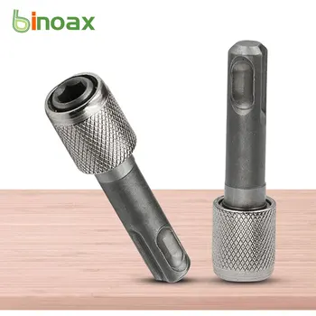Binoax 60 mm Rýchle Uvoľnenie Magnetický Skrutkovač Bit Držiteľ Štvoruholníka Ramienka, Dĺžka vrtáka Držiteľov