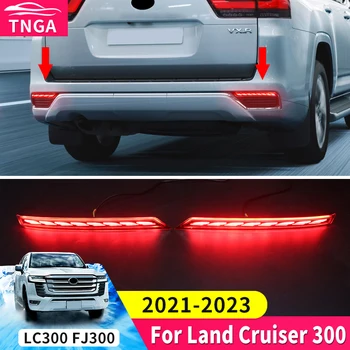 Pre Toyota Land Cruiser 300 Nárazníka Svetlo LED Dynamické Svetlo Úprava 2021-2022 Lc300j300 ZX VRX Zadné Hmlové Svetlo Príslušenstvo