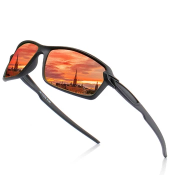 Unisex Polarizované Slnečné Okuliare Mužov Značky Dizajnér Námestie Športové Slnečné Okuliare Retro Ochranné Jazdy Muž Okuliarov Ženy Eyewears