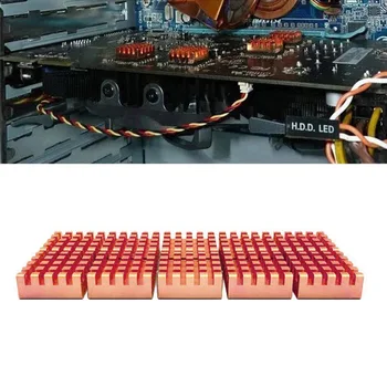 8 Ks/Set Medi Chladič pre DDR, DDR2, DDR3 RAM Pamäť Chladnejšie Radiátor 8 DJA99