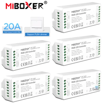 MiBoxer 2.4 GHz FUT035P Dual Biela Jednu Farbu RGB RGBW RGB+SCS Vysoký Výstupný Prúd LED Pásy Contoller 20A DC12~36V Stmievač