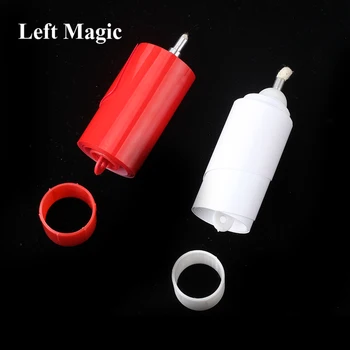 1 Ks Miznúce Sviečka Magický Trik, Červené A Biele Miznú Sviečka Fire Magic Zblízka Fáze Príslušenstvo Elementary Meditation Ilúzie