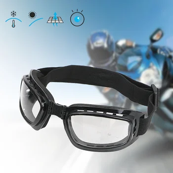 3 Farebné Multifunkčné Motocyklové Okuliare Proti Oslneniu Motokrosové Okuliare Športové Lyžiarske Okuliare Vetru Odolný Proti Otrasom, Prachu Ochrana