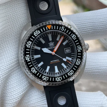 SD1983 STEELDIVE 49 MM, Vintage Mužov Potápačské Náramkové hodinky z Nerezovej Ocele, Automatické Hodinky 1000M Nepremokavé Mechanické Hodinky
