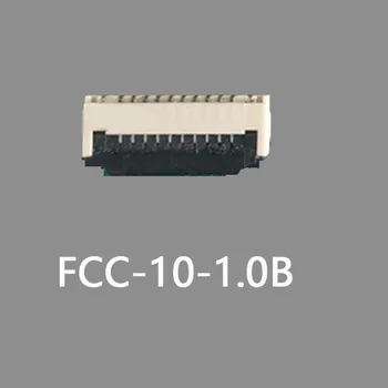 FCC1015A kábla 1.0 mm rozteč 10Pin FCC 15 cm 40 cm FPC hetero strane kábla VBK-10-1,0 B 10pin sídlo drapákové spodnej kontakt sedadla