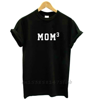 MAMA 3 Písmená Ženy Tshirt Č Fade Premium Bežné Vtipné Tričko Pre Lady Dievča, Žena, T-Shirts Grafický Hornej Tee Prispôsobiť