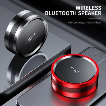 Nové MC Maicong Nové Bezdrôtové Bluetooth Reproduktor, Subwoofer Mini Vonkajšie Prenosné Dialo Podpora Stereo TF Kartu MC-A7 Nový Výrobok