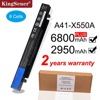 KingSener Kórea Bunky A41-X550A Notebook Batéria pre ASUS A41-X550 A41-X550A X550 X550C X550B X550V X450C X450LA X452 X452E 2950mAh