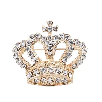 Crystal Drahokamu Princezná, Kráľovná Koruny Brošňa Pin Tiara Koruny Brošňa pre Ženy, Dievčatá Koruny Tiara pre Svadobné Party Šperky