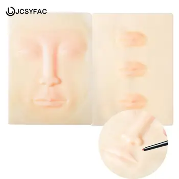 Cvičí Latex 3D Obočie Vykonávať Pokožky Tváre Pera, Obočie Microblading Príslušenstvo Permanentného make-upu Pomáhať UseTattoo Dodávky