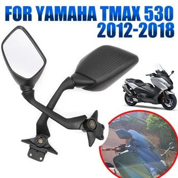 Pre Yamaha TMAX 530 T-MAX 530 TMAX530 T MAX530 2012 - 2017 2018 Motocykel Zrkadlá Bočné Zrkadlo Spätné Zrkadlo Strane Zrkadla