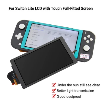 Dropshipping pre Nintendo Prepínač Lite Originálne Lcd s Dotykovým displejom Full Montáž Náhrada za Prepnúť Lite Obrazovke Accessori