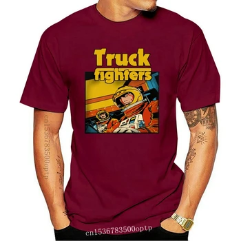 Nové Truckfighters Gravity X T-shirt ČERVENÁ alebo ČIERNA, alebo BIELA (muž) Kyuss Fu manchu