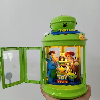 Disney diy cartoon zelená toy story darček k narodeninám detí diy ručne vyrábané hračky