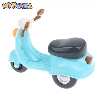 1pc Cartoon Motocykel Kawaii domček pre bábiky Miniatúrne Kočík Nábytok Model Dekor Deti, Hračka pre Dievča, Darček