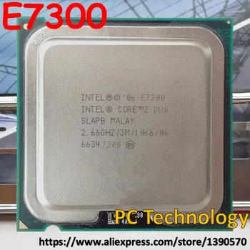 Originálne procesory Intel Core 2 Duo Procesor E7300 2.66 GHz/1066/3M/ LGA775 Ploche CPU doprava Zadarmo loď sa v rámci 1 deň