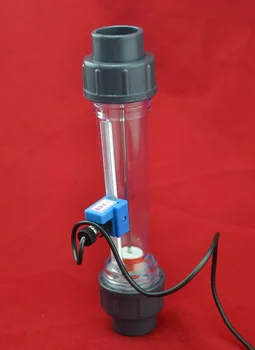 LZS-15A 10 až 100L/H~1000L/H Potrubie plastové rúrky vody rotameter s poradovým alarm swith dolná hranica(predvolené) alebo horný limit
