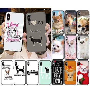 Milujem Môj Pes Čivava Pug Telefón puzdro Pre iPhone 13 12 11 Pro Max 12 mini XS MAX XR SE2 8 7 Plus X Prípade
