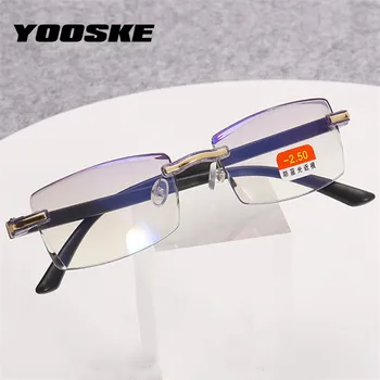 YOOSKE -1.0 1.5 2.0 2.5 3.0 3.5 4.0 Skončil Krátkozrakosť, Okuliare, Anti Modré Svetlo bez obrúčok Okuliare krátkozraké Okuliare