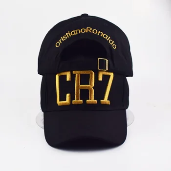 Módny Štýl Cristiano Ronaldo CR7 3D výšivky šiltovky Hip Hop Čiapky bavlna nastaviteľné Snapback Klobúky Vysokej Kvality