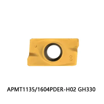 Pôvodné APMT 1135PDER 1604PDER APMT1135PDER-H02 H02 APMT1604PDER-H02 GH330 APMT1135 1604 Karbidu CNC Stroj na Frézovanie Vložky