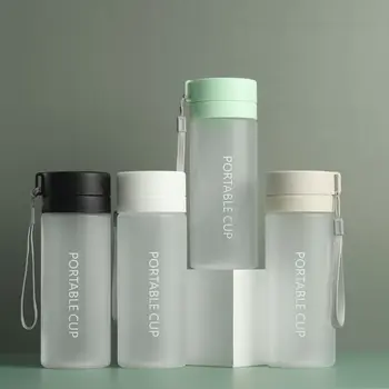Nový Jednoduchý Matné Plastová Fľaša Na Vodu Veľkú Kapacitu Prenosná Fľaša S Vodou, Vonkajšie Priehľadné Športy Vodné Pohár