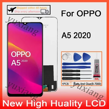 Pôvodný Pre OPPO A5 2020 CPH1931 CPH1959 CPH1933 CPH1935 CPH1943 LCD Displej Dotykový Displej Digitalizátorom. LCD S Rámom Náhradné