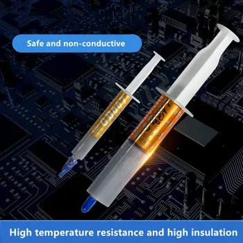 GD 007-SY3 3g/30g Sivá Tepelne Vodivé Silikónové Mazivo CPU Odvod Tepla Silikónové Vložiť Prenosné Bezpečné Chladenie Nástrojov