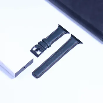 Kožený Remienok pre Apple hodinky band 49 mm 44/45 mm 40 mm 41 42 38mm pás Retro na náramok iWatch series 7 6 SE 5 4 3 8 ultra band