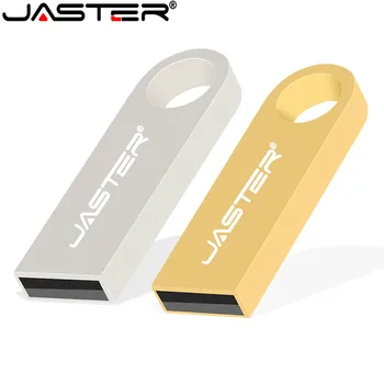 nové JASTER usb flash disk 64 GB 32 GB, 16 GB 8 GB 4 GB pero jednotky kl ' úč флешка vodotesný strieborný u diskov memoria cel usb stick darček