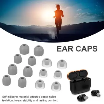 7 pair In-Ear Silikónové Eartips Prípade Kryt Pre Sony WF-1000XM4 Slúchadlá Uší Slúchadlá Poháre Ušné mušle slúchadiel Tipy Na WF1000XM3