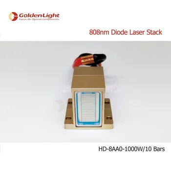 HD-8AA0-1000W / Marco-kanálový Laser Diode Zásobník Pre Trvalé Odstránenie Chĺpkov / Výstupný Výkon 1000W / Spolu 10 Barov / Na panel 100W