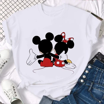 Disney Mickey Mouse Nový šéf Baby Chlapci, Dievčatá T-shirt Roztomilý Letné Cartoon Deti Tričko Krátky Rukáv Top Deti Tees Krásne 2022