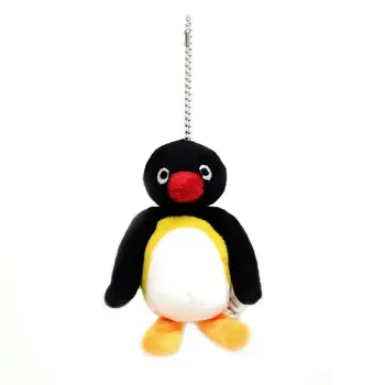 Nové Kawaii Roztomilý Pingu Penguin Mini Plyšové Brošňa Keychain Deti, Plyšové Hračky Malé Pandent Pre Deti, Darčeky 10 CM