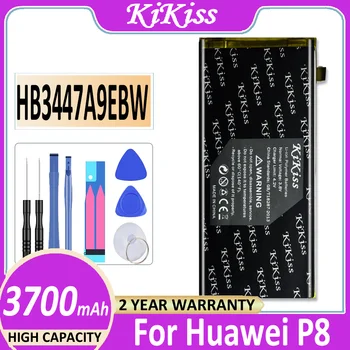 bezplatný nástroj, Mobilný Telefón, Batériu pre Huawei Ascend P8 HRA-L09 HRA-UL00 HRA-UL10 HB3447A9EBW 3700mAh + Sledovacie Číslo