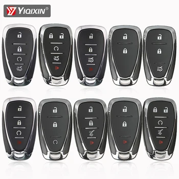 YIQIXIN Smart Prox Diaľkové Kľúča Vozidla púzdro Pre Chevrolet Malibu Camaro Rovnodennosti Cruze Iskra Skrutka EV Trax 2016-19 2 3 4 5 Tlačidlo