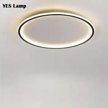LED Stropné svietidlo Okrúhle Námestie Krytý Domova Lampa Spálne, Obývacia Izba, Povrchová Montáž Stmievateľné Osvetlenie Zariadenie, Diaľkové Ovládanie
