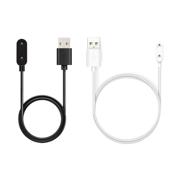 1m Nabíjačka pre Huawei Kapela 7/Honor 6/6 Pro/Huawei Sledovať Fit/Fit Mini Smart Hodinky 2pin USB Nabíjací Kábel Napájací Adaptér