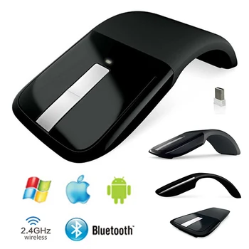 Bluetooth Slim Skladacie Myš Pre Microsoft Surface Arc Touch Wireless 2,4 Ghz, USB Myš Ergonomické Myši Bluetooth 3.0 pre Notebook