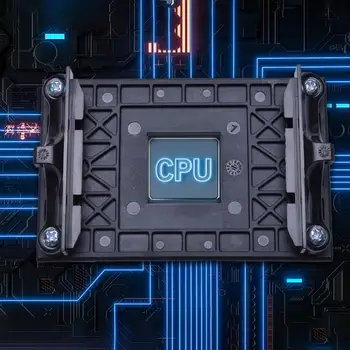 Univerzálny CPU Chladič Stenu Jednoduchá Montáž Plastových Širokú Kompatibilitu CPU Chladič Základňa Kompatibilná s AMD-Socket AM4 Mothe