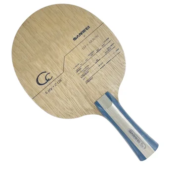 SANWEI CC Stolný tenis čepeľ 5 drevo+2 uhlíkové MIMO++ školenia bez rámčeka, ping pong raketa bat pádlo tenis de mesa