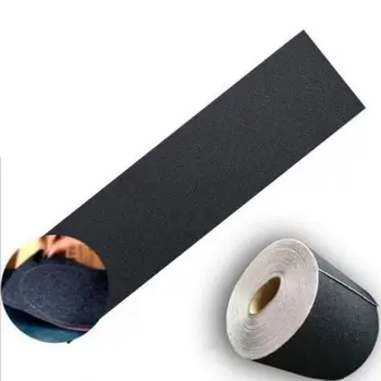 110 cm*25cm Skateboard brúsny papier Profesionálnej Black Skateboard Skateboard Palube brúsny papier Priľnavosť Pásky Nové