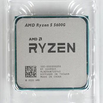 Zbrusu Nový AMD Ryzen 5 5600G CPU Socket AM4 OEM CPU LEN 7NM 65W 6 Jadier 12 Vlákien až 4,4 GHZ procesor