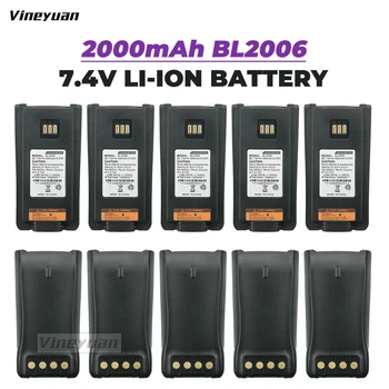 10PCS BL2006 (BL2008 BL2503 )HYT Batérie 2000mAh Náhradné Batérie pre HYTERA DMR PD-702 PD700 PD660 PD680 PD780 PD780G PD782