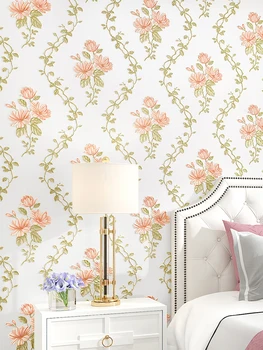 abstraktných de parede 3D spálňa tapety non-tkané stenu papier domova pozadí kvet ruže wallpaps pre obývacia izba nálepky