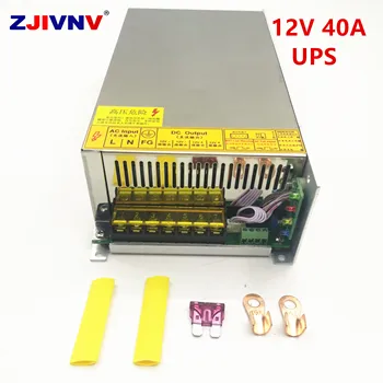 500W UPS poplatok funkcia prepínanie napájania 12V 40A nabíjačka batérií s 13,8 V, backup
