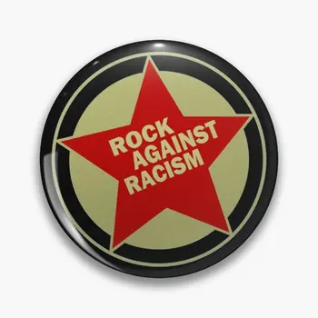Rock Proti Rasizmu Prispôsobiteľné Soft Tlačidlo Pin Tvorivé Brošňa Šperky, Kovové Ženy Milenca Odznak Oblečenie Darček Klopě Pin Dekor