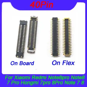 20-100ks LCD Displej FPC Konektor Na Doske Pre Xiao Redmi Note8pro Poznámka 8 7 Pro Hongmi 7pro 8Pro Poznámka 7 8 Obrazovke Plug Flex